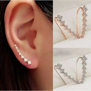 Beautiful Crawler Earrings in Rose Gold or Silver!